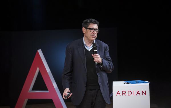 Philippe Agion during the AIxAI 2024 conference hosted by Ardian 
