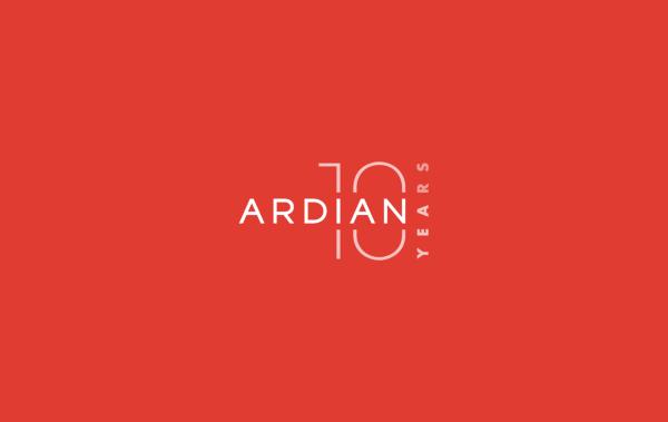 Ardian 10 Years logo