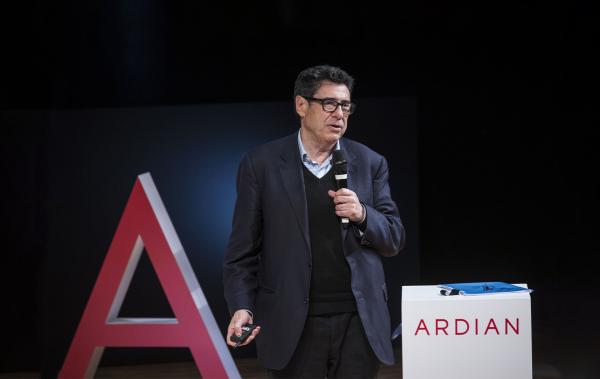 Philippe Agion during the AIxAI 2024 conference hosted by Ardian 