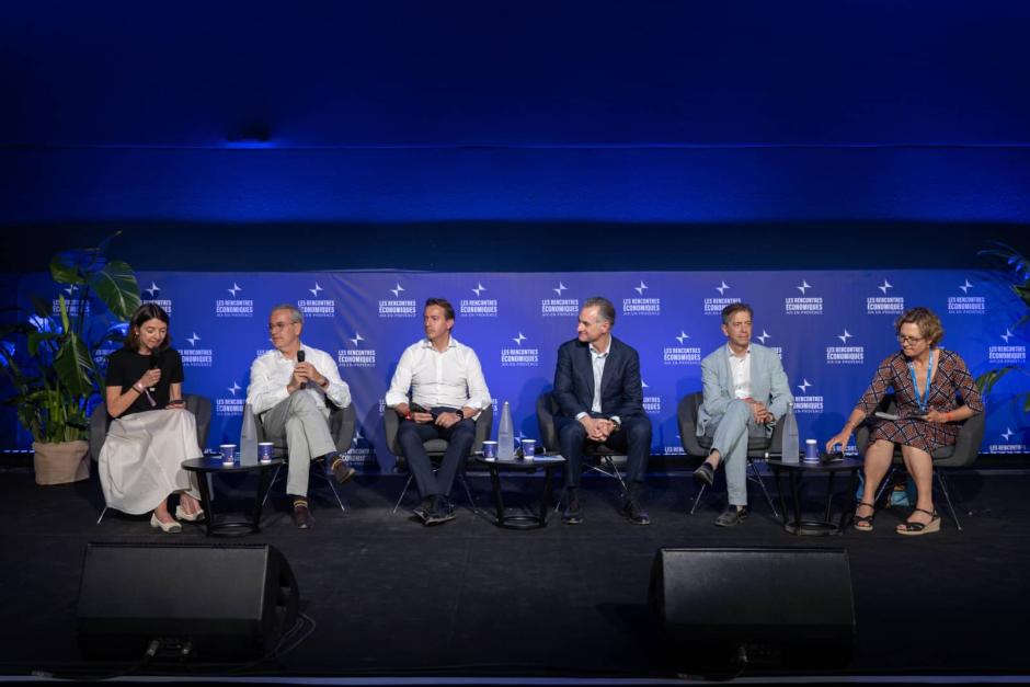 Mathias Burghardt at Les Rencontres Économiques d’Aix-en-Provence